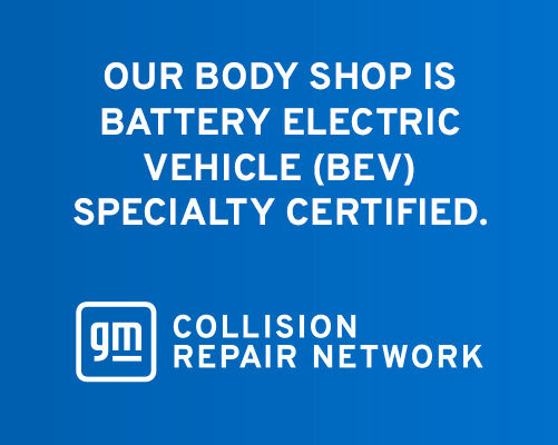 GM Battery Electric Vehicles collision repair certification